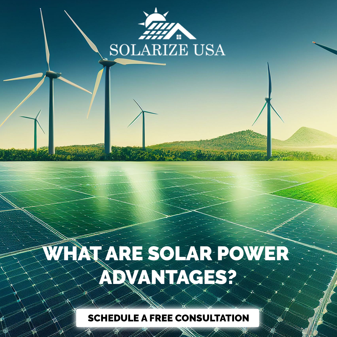 What Are Solar Power Advantages Solarize Usa 7473